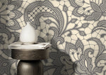 Vintage Ornamental Garden / Peel and Stick Wallpaper Removable Wallpaper Home Decor Wall Art Wall Decor Room Decor - D209