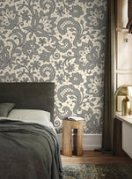 Vintage Ornamental Garden / Peel and Stick Wallpaper Removable Wallpaper Home Decor Wall Art Wall Decor Room Decor - D209