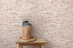 Boho Floral Wallpaper / Peel and Stick Wallpaper Removable Wallpaper Home Decor Wall Art Wall Decor Room Decor - D291