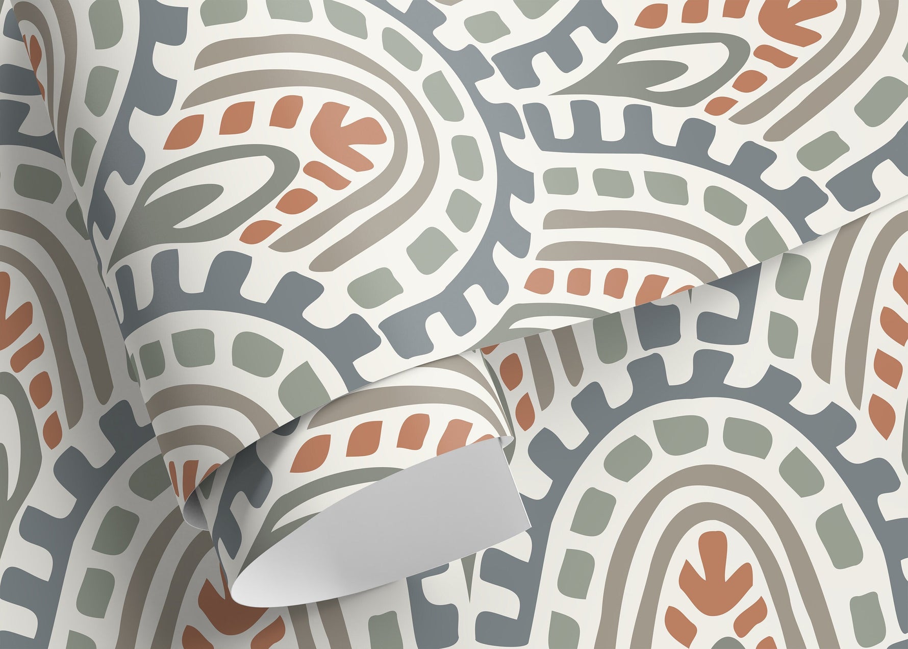 Contemporary Abstract Wallpaper / Peel and Stick Wallpaper Removable Wallpaper Home Decor Wall Art Wall Decor Room Decor - D355