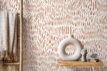 Boho Floral Wallpaper / Peel and Stick Wallpaper Removable Wallpaper Home Decor Wall Art Wall Decor Room Decor - D291