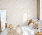 Aesthetic Celestial Wallpaper / Peel and Stick Wallpaper Removable Wallpaper Home Decor Wall Art Wall Decor Room Decor - D341