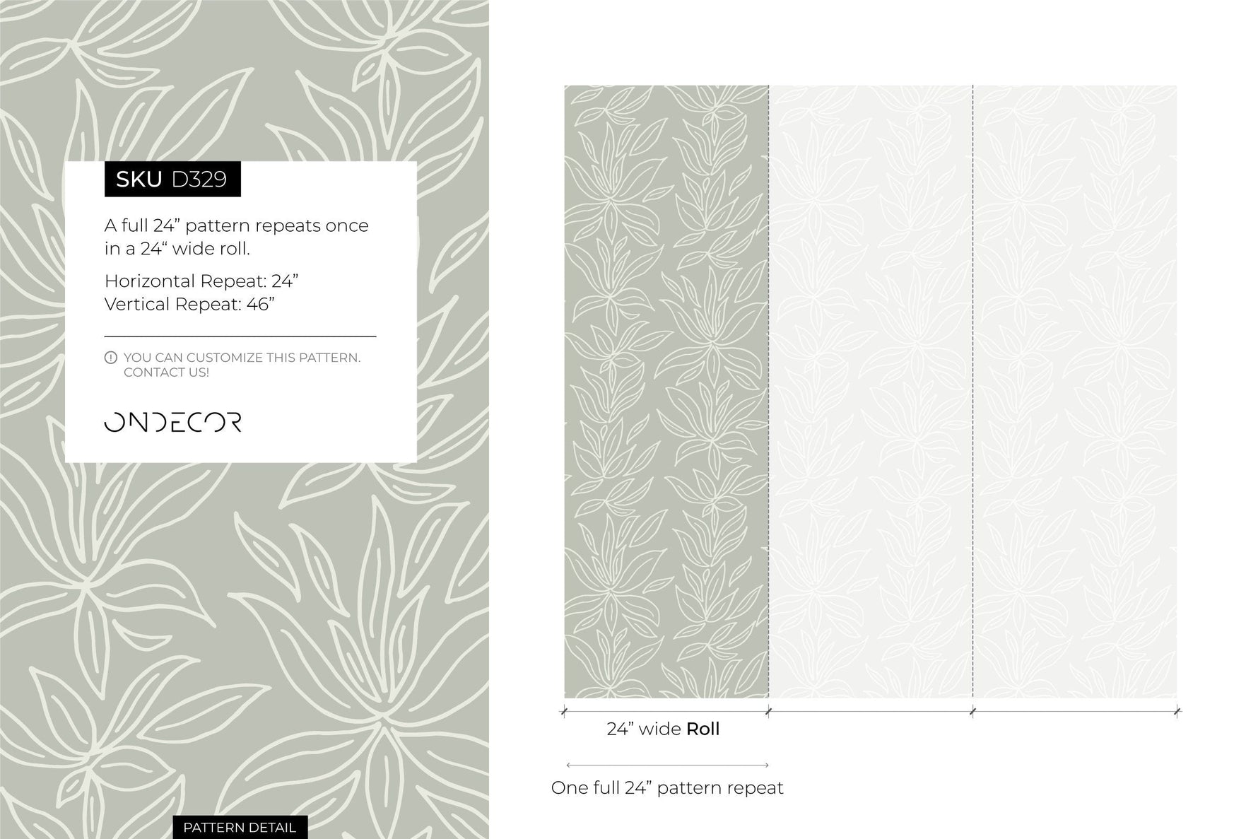 Minimalist Abstract Floral Wallpaper / Peel and Stick Wallpaper Removable Wallpaper Home Decor Wall Art Wall Decor Room Decor - D329