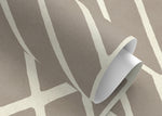 Tan Geometric Wallpaper / Peel and Stick Wallpaper Removable Wallpaper Home Decor Wall Art Wall Decor Room Decor - D327