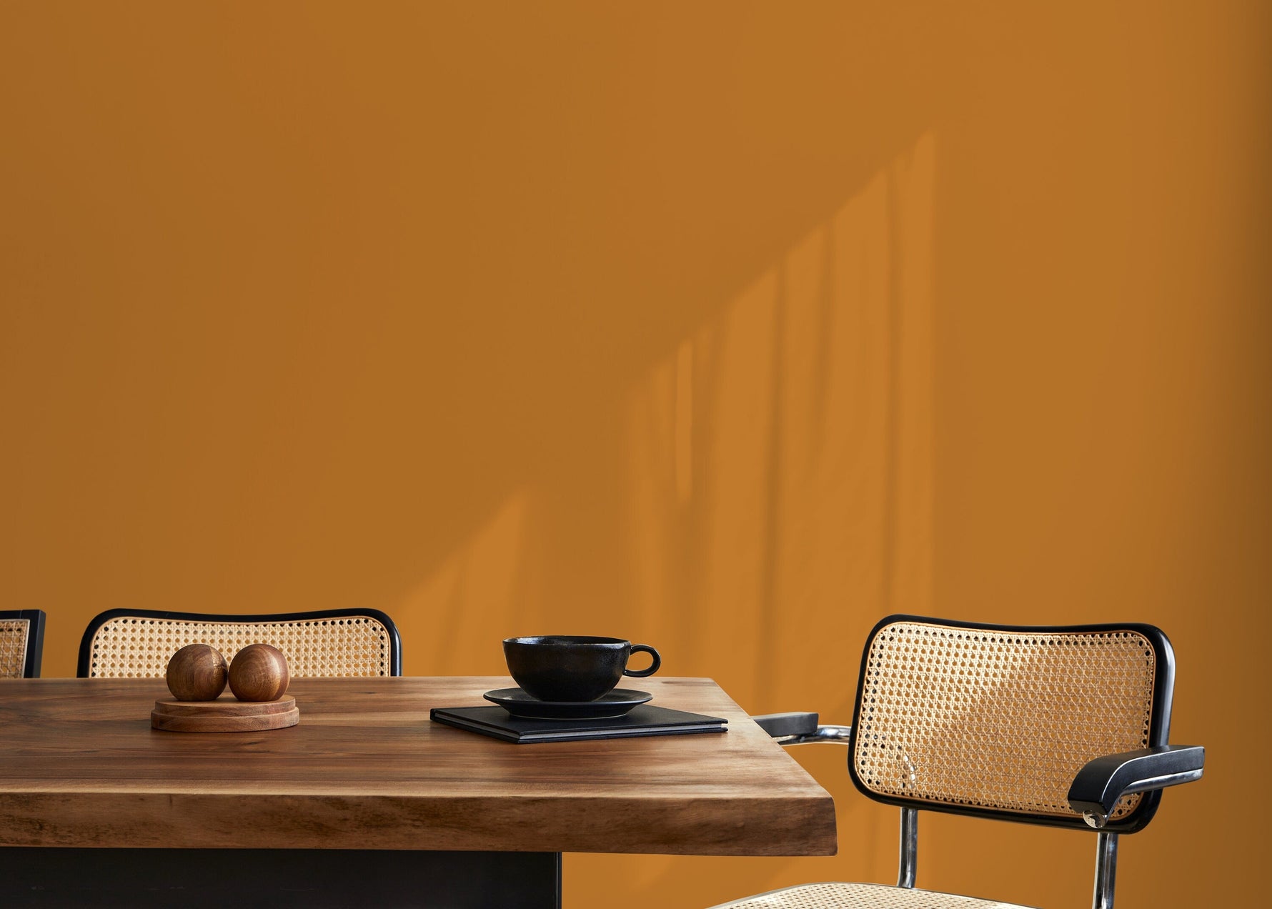 Brownish Orange Wallpaper / Solid Color / Peel and Stick Wallpaper Removable Wallpaper Home Decor Wall Art Wall Decor Room Decor - D416