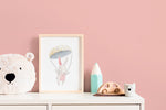Rosy Pink Wallpaper / Solid Color / Peel and Stick Wallpaper Removable Wallpaper Home Decor Wall Art Wall Decor Room Decor - D450