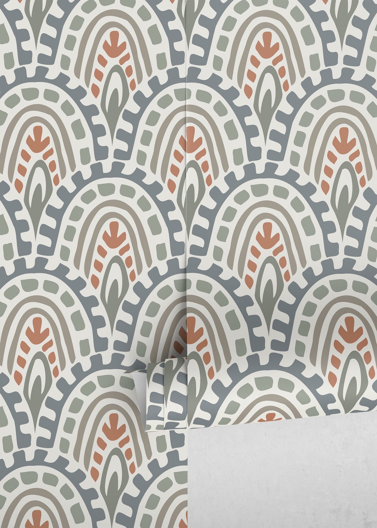Contemporary Abstract Wallpaper / Peel and Stick Wallpaper Removable Wallpaper Home Decor Wall Art Wall Decor Room Decor - D355