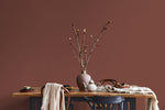 Bole Brown Wallpaper / Solid Color / Peel and Stick Wallpaper Removable Wallpaper Home Decor Wall Art Wall Decor Room Decor - D464