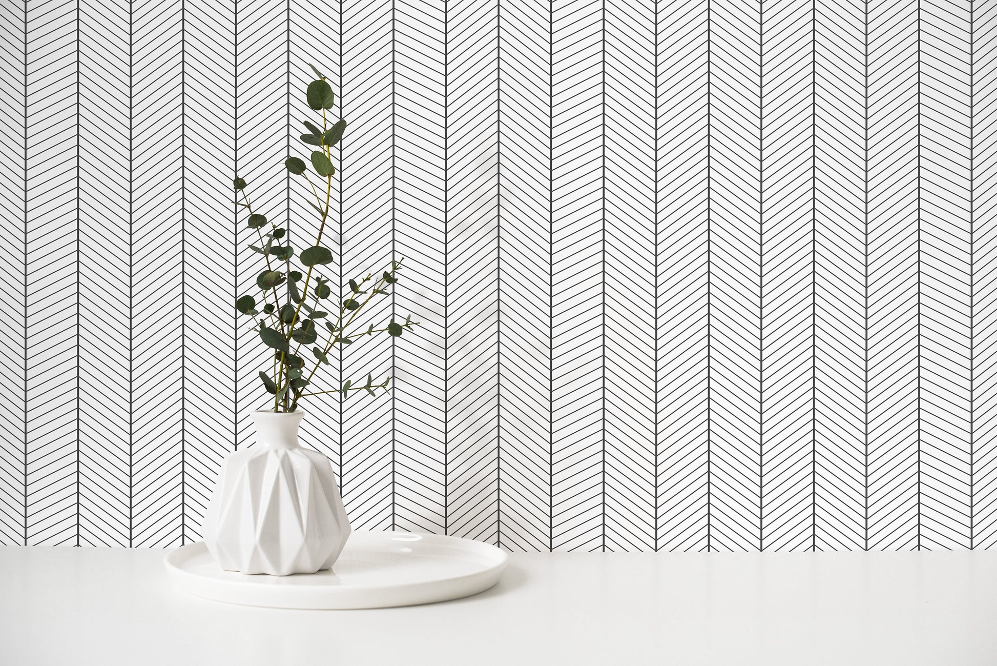 Minimal Geometric Wallpaper Removable Wallpaper Peel and Stick Wallpaper Wall Paper Wall - B274