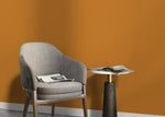 Brownish Orange Wallpaper / Solid Color / Peel and Stick Wallpaper Removable Wallpaper Home Decor Wall Art Wall Decor Room Decor - D416