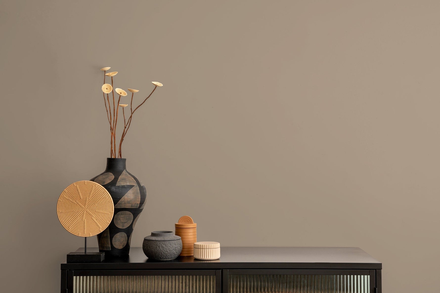 Grullo Gray Wallpaper / Solid Color / Peel and Stick Wallpaper Removable Wallpaper Home Decor Wall Art Wall Decor Room Decor - D422