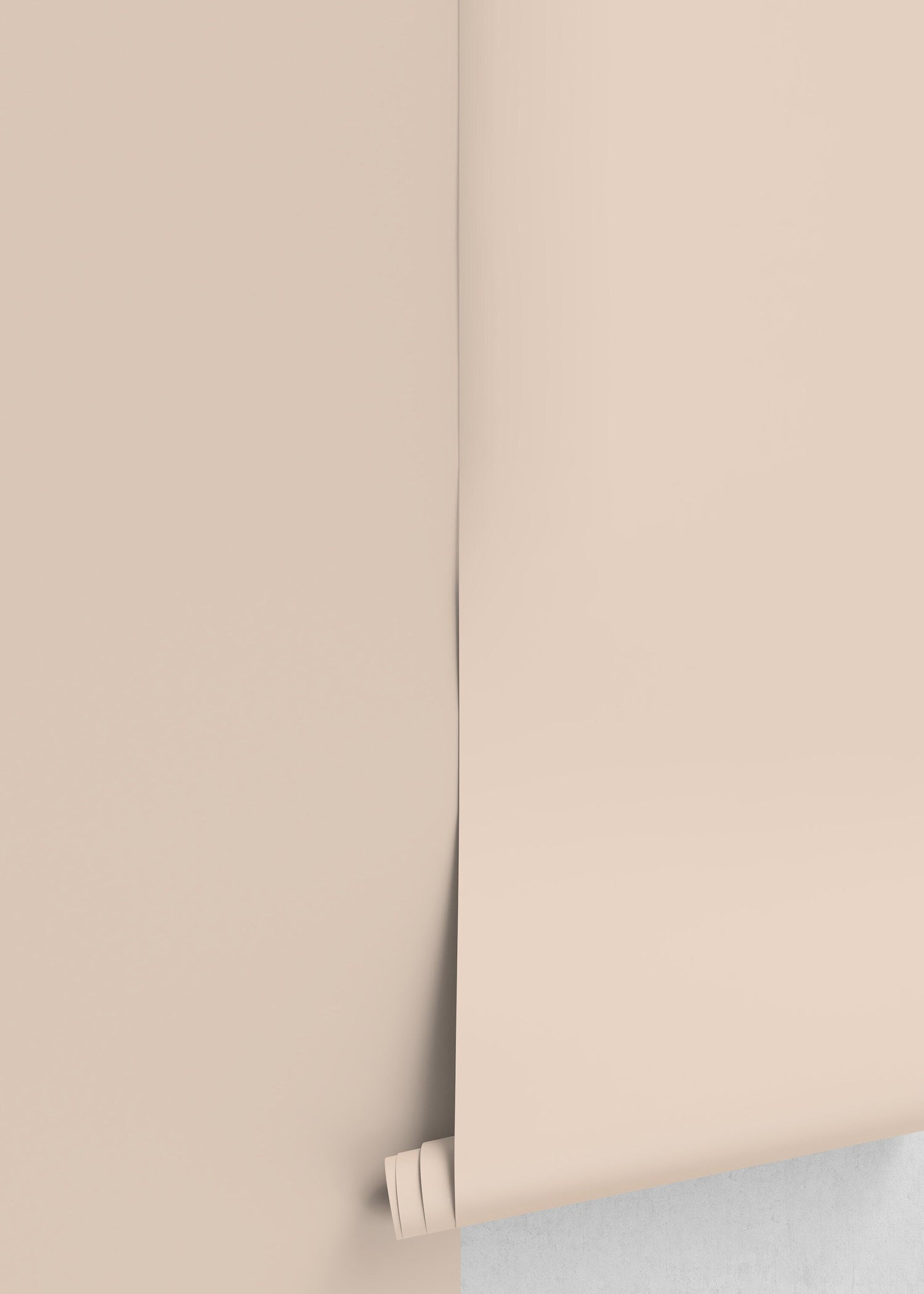 Champagne Pink Wallpaper / Solid Color / Peel and Stick Wallpaper Removable Wallpaper Home Decor Wall Art Wall Decor Room Decor - D424