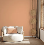 Almond Wallpaper / Solid Color / Peel and Stick Wallpaper Removable Wallpaper Home Decor Wall Art Wall Decor Room Decor - D426
