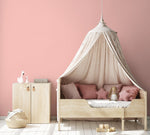 Rosy Pink Wallpaper / Solid Color / Peel and Stick Wallpaper Removable Wallpaper Home Decor Wall Art Wall Decor Room Decor - D450