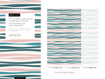 Abstract Striped Wallpaper / Peel and Stick Wallpaper Removable Wallpaper Home Decor Wall Art Wall Decor Room Decor - D487