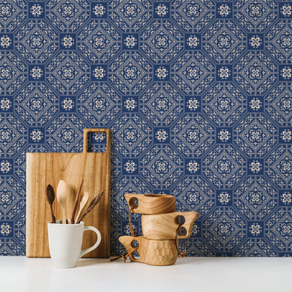 Removable Wallpaper Peel and Stick Wallpaper Wall Paper Wall - Geometric Lines Wallpaper - C188