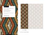 Chevron Wallpaper / Peel and Stick Wallpaper Removable Wallpaper Home Decor Wall Art Wall Decor Room Decor - D513