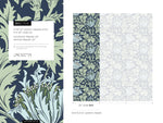 Green and Blue William Morris Wallpaper / Peel and Stick Wallpaper Removable Wallpaper Home Decor Wall Art Wall Decor Room Decor - D516