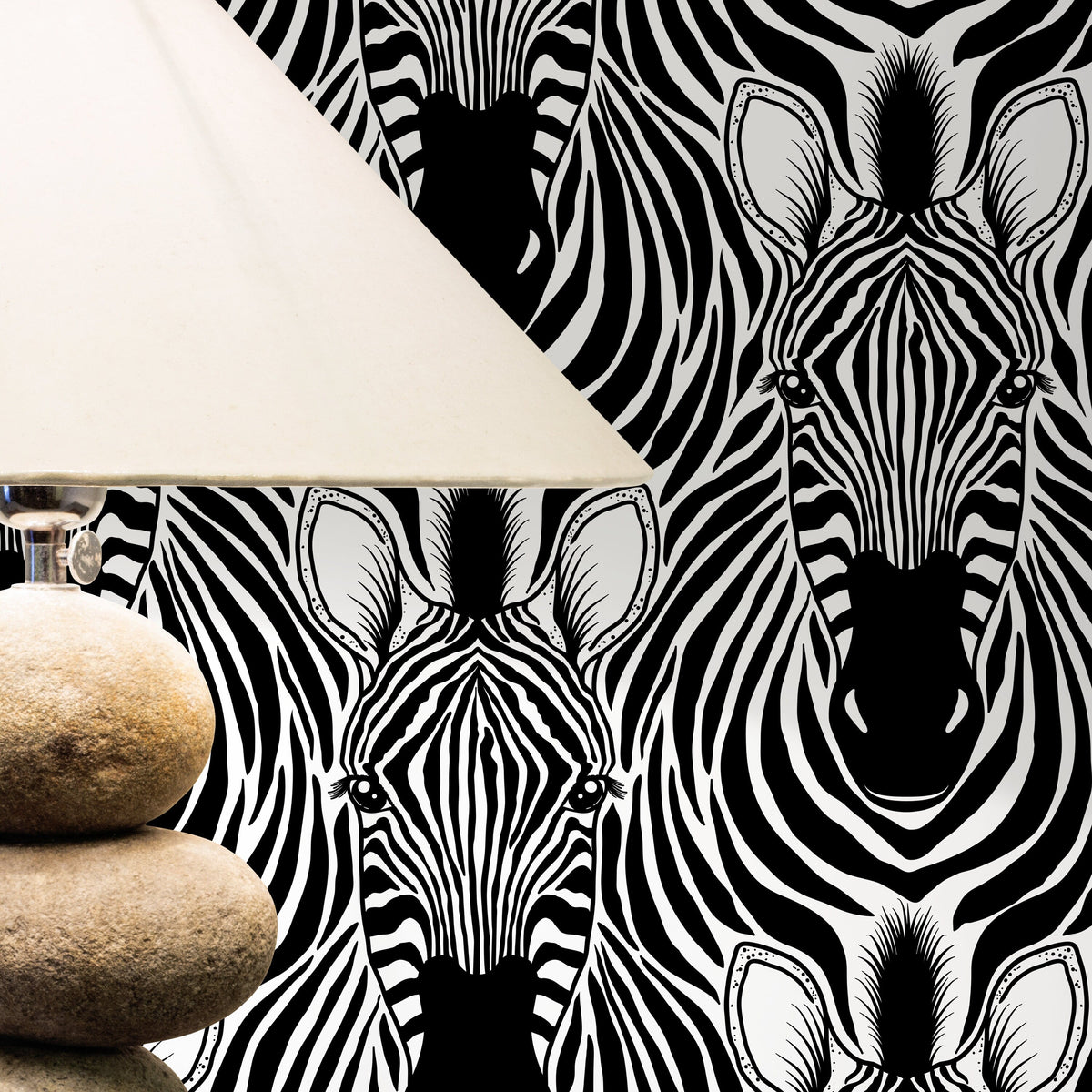 Animal Print Zebra Wallpaper Removable Wallpaper Wall Decor Home Decor Wall Art Printable Wall Art Room Decor Wall Prints Wall Hanging - B765