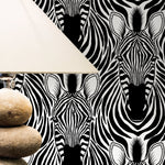 Animal Print Zebra Wallpaper Removable Wallpaper Wall Decor Home Decor Wall Art Printable Wall Art Room Decor Wall Prints Wall Hanging - B765