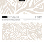 Neutral Abstract Wallpaper Contemporary Mural Peel and Stick and Traditional Wallpaper - D695