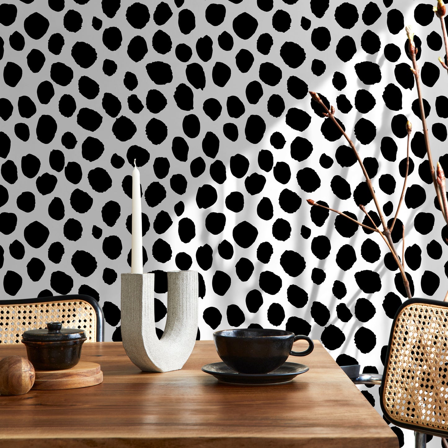 Removable Wallpaper, Temporary Wallpaper, Minimalistic Wallpaper, Peel and Stick Wallpaper, Wall Paper - A326