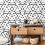 Removable Wallpaper, Scandinavian Wallpaper, Temporary Wallpaper, Minimalistic Wallpaper, Peel and Stick Wallpaper, Wall Paper - B067