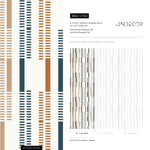 Contemporary Geometric Wallpaper Abstract Wallpaper Peel and Stick and Traditional Wallpaper - D743