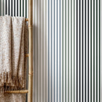 Geometric Striped Wallpaper Modern Wallpaper Peel and Stick and Traditional Wallpaper - D756