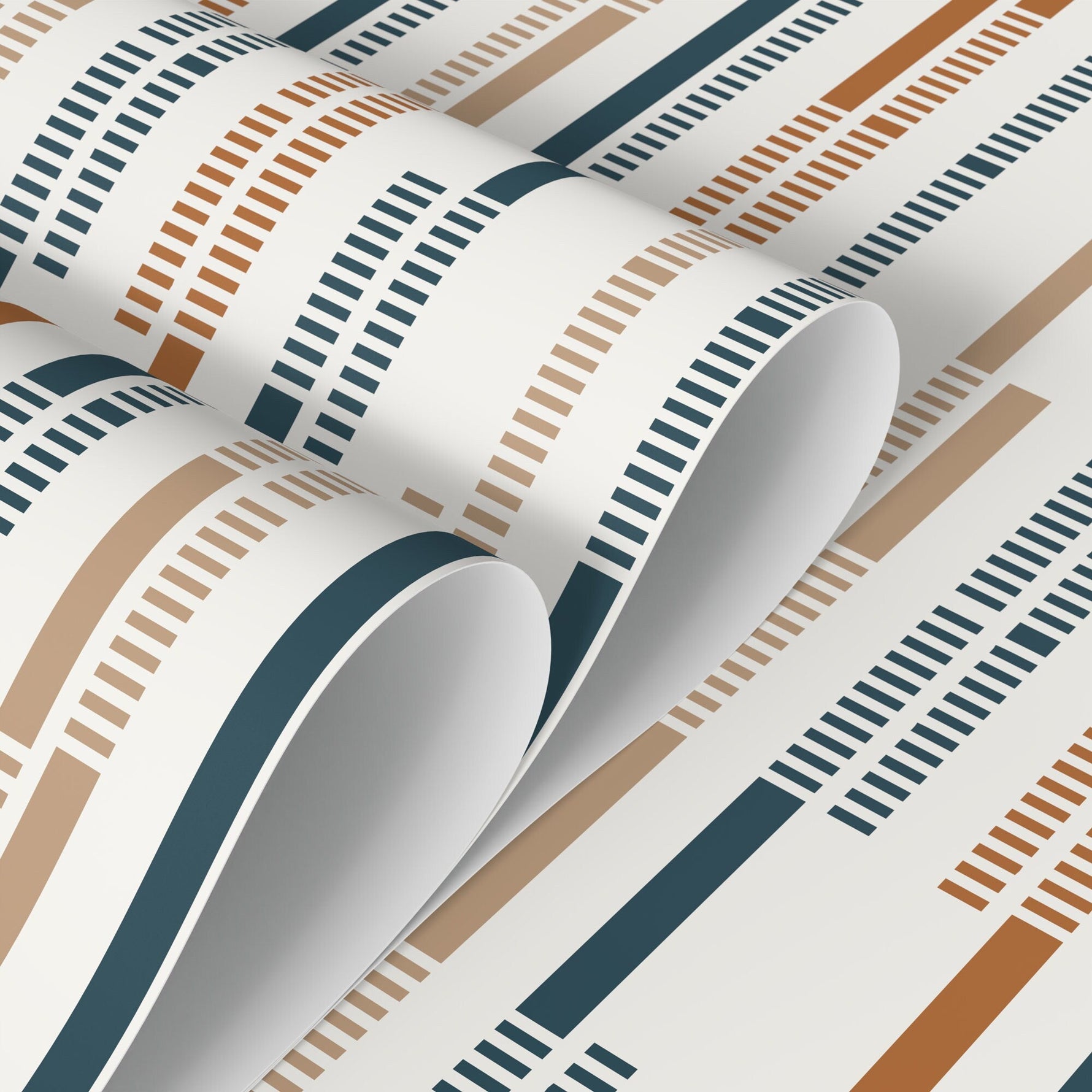Contemporary Geometric Wallpaper Abstract Wallpaper Peel and Stick and Traditional Wallpaper - D743