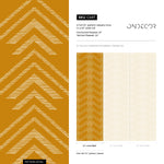 Wallpaper Peel and Stick Wallpaper Removable Wallpaper Home Decor Wall Art Wall Decor Room Decor / Mustard Minimalist Boho Wallpaper - C497