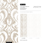 Vintage Abstract Wallpaper / Peel and Stick Wallpaper Removable Wallpaper Home Decor Wall Art Wall Decor Room Decor - C869