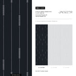 Black Modern Striped Wallpaper / Wallpaper Peel and Stick Wallpaper Removable Wallpaper Home Decor Wall Art Wall Decor Room Decor - C893