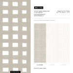Beige Boho Gingham Wallpaper / Peel and Stick Wallpaper Removable Wallpaper Home Decor Wall Art Wall Decor Room Decor - C952