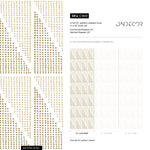Beige Modern Dots Wallpaper / Peel and Stick Wallpaper Removable Wallpaper Home Decor Wall Art Wall Decor Room Decor - C969
