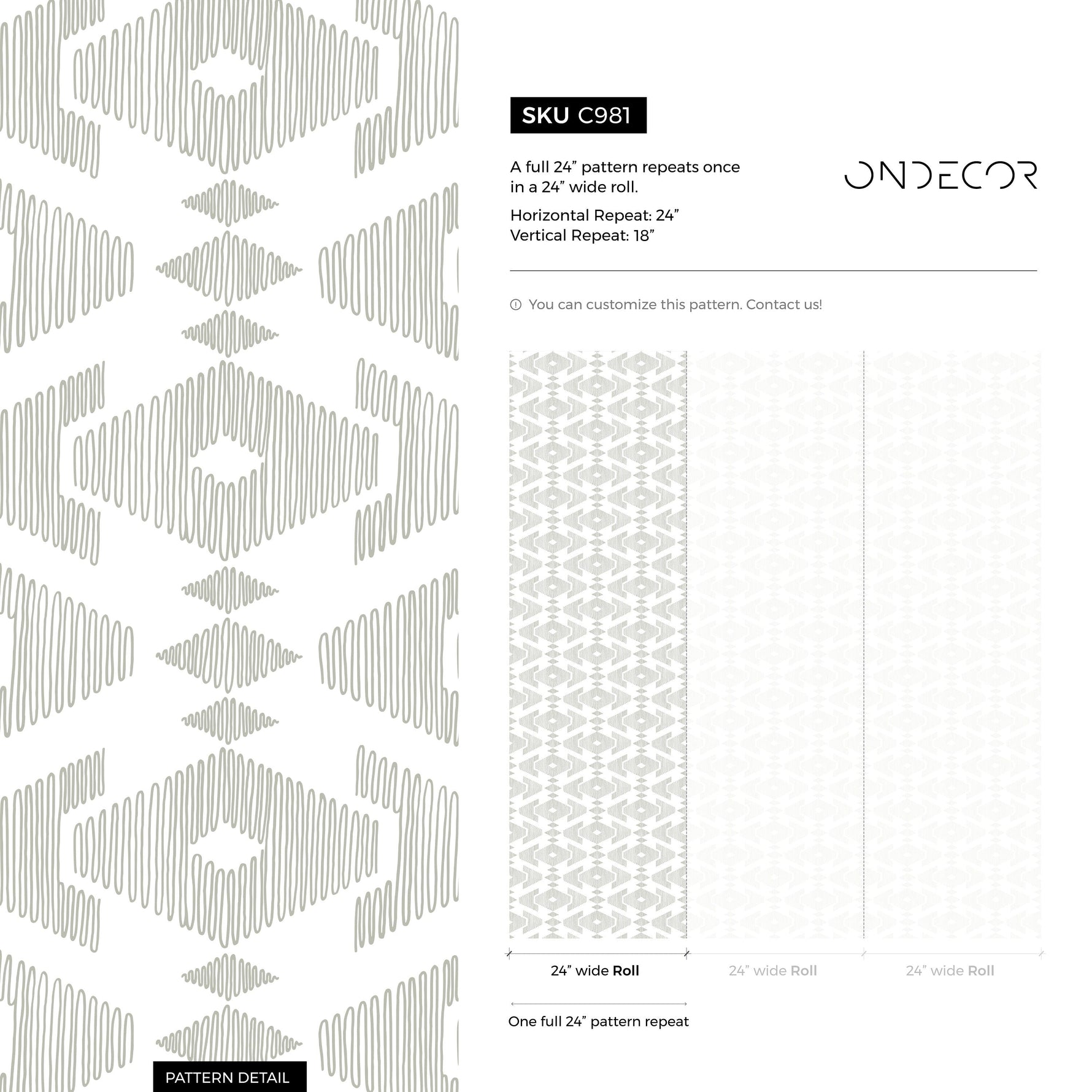 Minimalist Modern Wallpaper / Peel and Stick Wallpaper Removable Wallpaper Home Decor Wall Art Wall Decor Room Decor - C981
