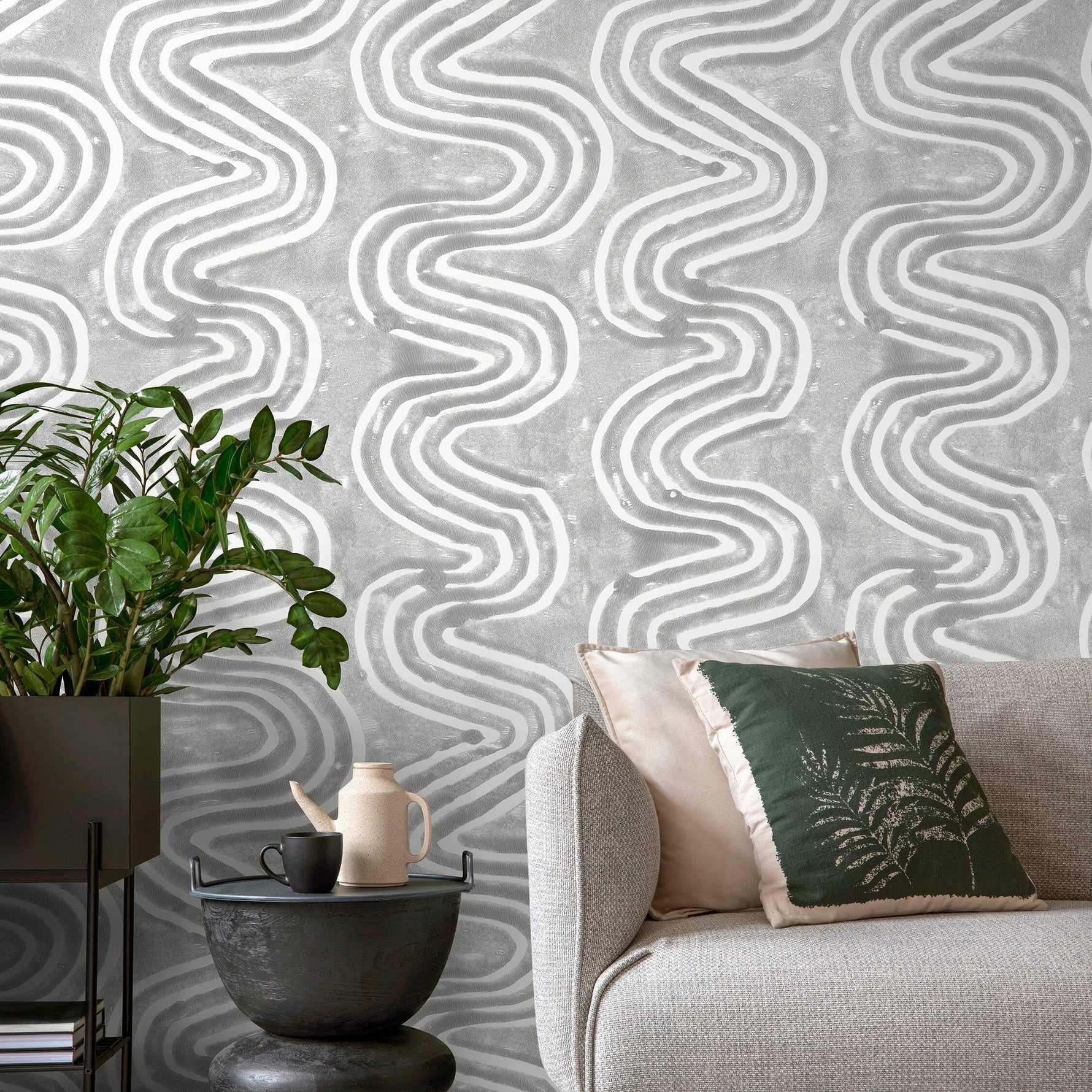 Removable Wallpaper Scandinavian Wallpaper Temporary Wallpaper Vintage Wallpaper Peel and Stick Wallpaper Wall Paper- X095
