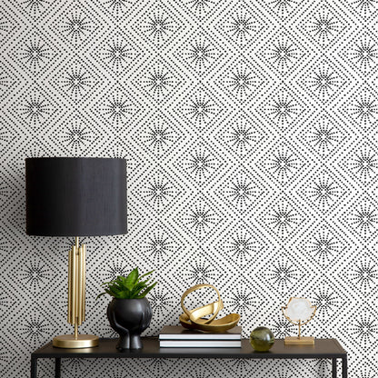 Wallpaper Peel and Stick Wallpaper Removable Wallpaper Home Decor Wall Art Wall Decor Room Decor / Modern Black and White Wallpaper - C533