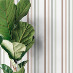 Boho Striped Wallpaper Farmhouse Wallpaper Peel and Stick and Traditional Wallpaper - D779
