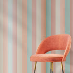 Modern Striped Wallpaper Geometric Wallpaper Peel and Stick and Traditional Wallpaper - D754