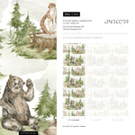Removable Wallpaper Wall Temporary Wallpaper Nursery Wallpaper Wall Decor Wall Paper Removable Peel and Stick Wallpaper - C254