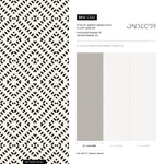 Wallpaper Peel and Stick Wallpaper Removable Wallpaper Home Decor Wall Art Wall Decor Room Decor / Black Geometric - C322
