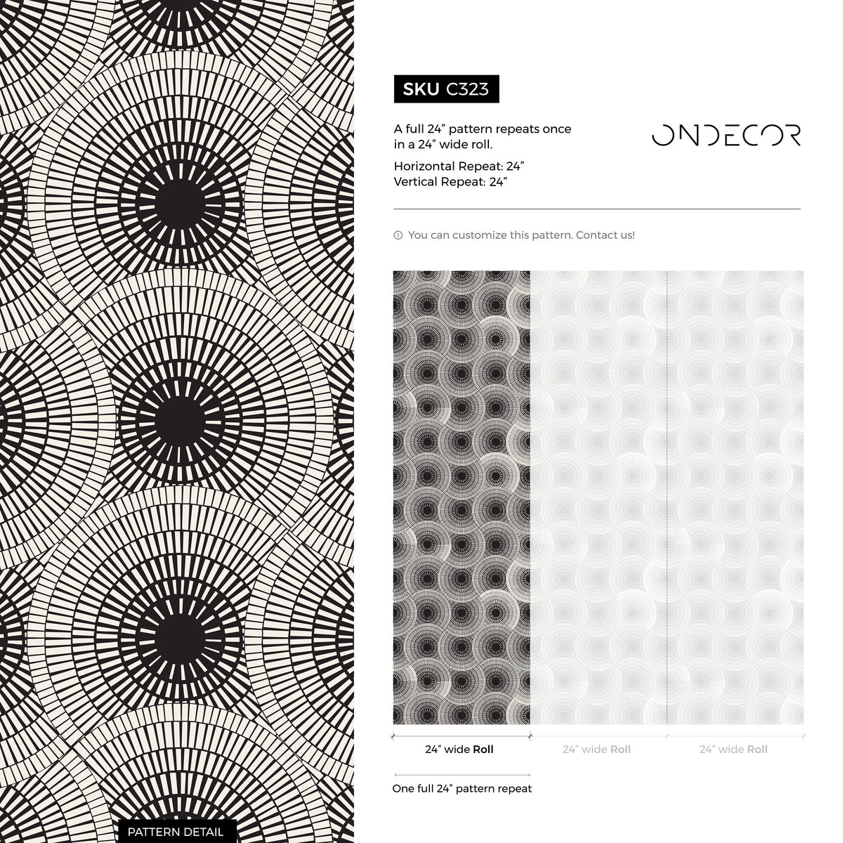 Wallpaper Peel and Stick Wallpaper Removable Wallpaper Home Decor Wall Art Wall Decor Room Decor / Abstract Geometric Wallpaper - C323