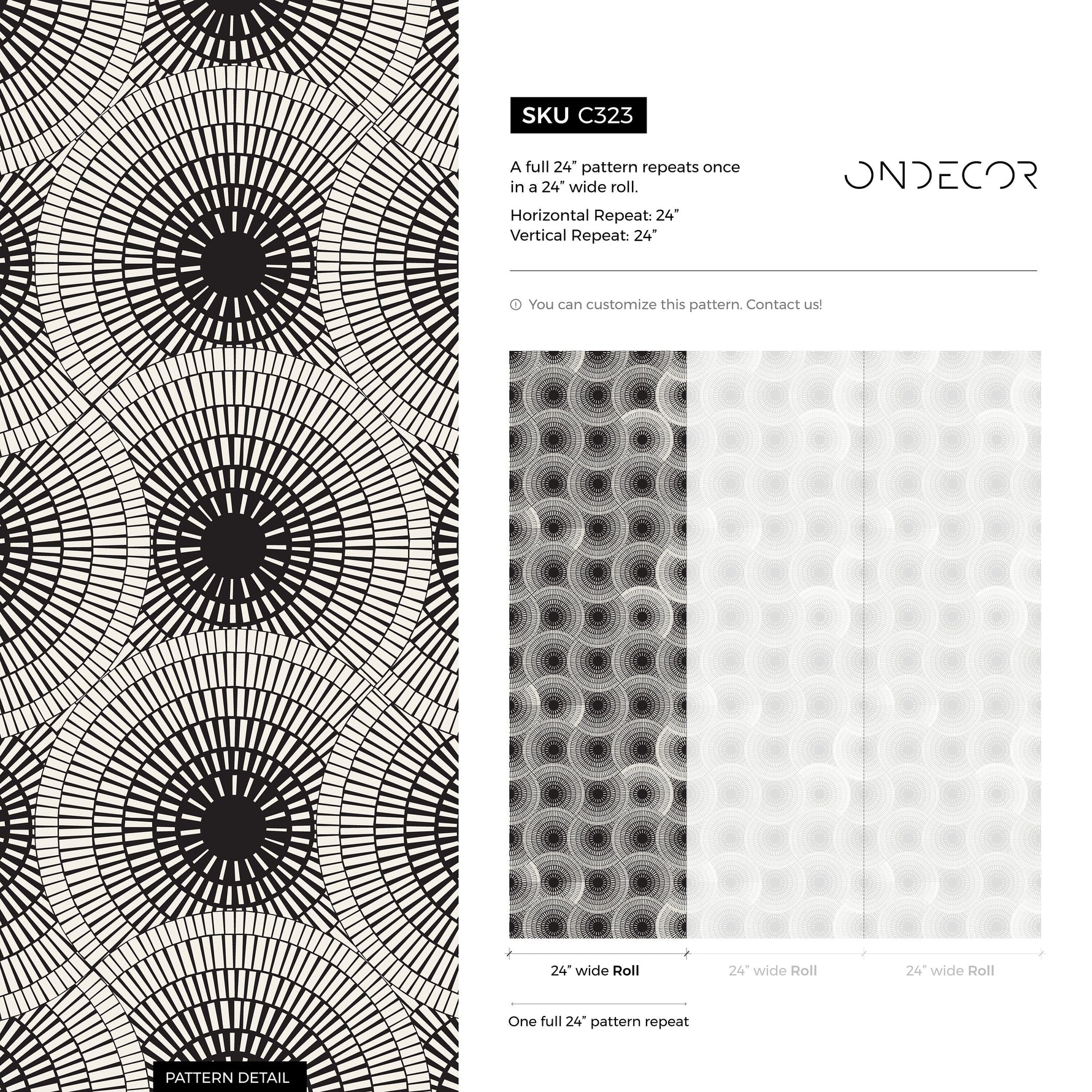 Wallpaper Peel and Stick Wallpaper Removable Wallpaper Home Decor Wall Art Wall Decor Room Decor / Abstract Geometric Wallpaper - C323