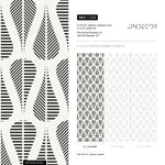 Wallpaper Peel and Stick Wallpaper Removable Wallpaper Home Decor Wall Art Wall Decor Room Decor / Black Abstract Wallpaper - C328