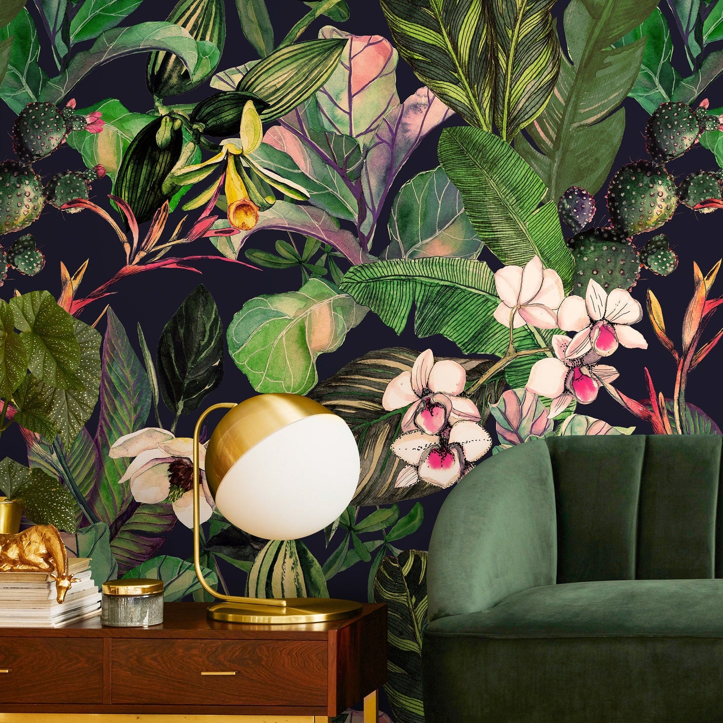 Removable Wallpaper Peel and Stick Wallpaper Wall Paper Wall Mural - Tropical Wallpaper - A470