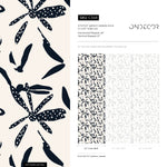 Wallpaper Peel and Stick Wallpaper Removable Wallpaper Home Decor Wall Art Wall Decor Room Decor / Floral Wallpaper - C348