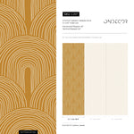 Peel and Stick Wallpaper Removable Wallpaper Wall Decor Home Decor Wall Art Printable Wall Art Room Decor / Mustard Wallpaper - C257