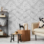 Removable Wallpaper Scandinavian Wallpaper Temporary Wallpaper Vintage Wallpaper Peel and Stick Wallpaper Wall Paper- X095