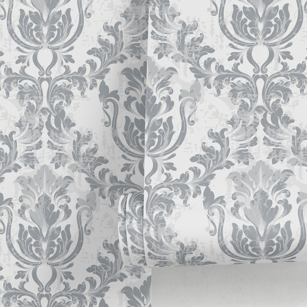 Vintage Damask Wallpaper Removable Wallpaper Wall Decor Home Decor Wall Art Printable Wall Art Room Decor Wall Prints Wall Hanging - B780